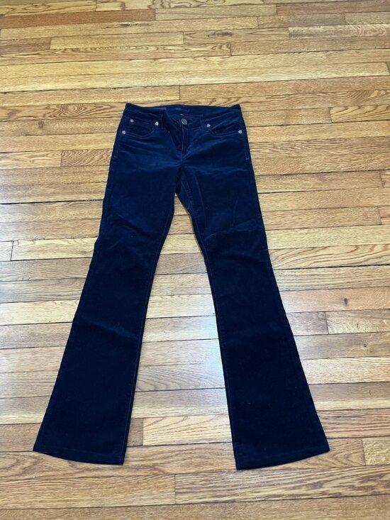 Kut from the Kloth Pants - Kut from the Kloth Karen Baby Bootcut Corduroy Pants Blue Women's Size 0